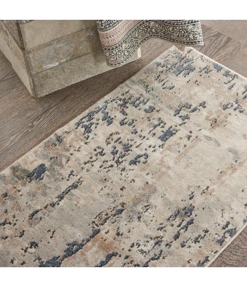 Nourison Quarry Beige Grey QUA01 2 ft. X 4 ft. Rect. Rug