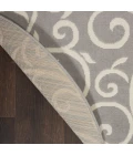 Nourison Grafix Round Area Rug GRF19-Grey