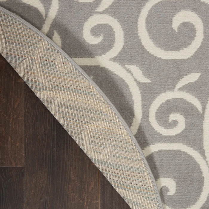 Nourison Grafix Round Area Rug GRF19-Grey