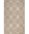Nourison Jubilant Taupe JUB06 6 ft. X 9 ft. Rectangle Rug