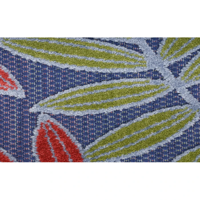 Nourison Aloha Navy Multicolor ALH18 3 ft. 6 in. X 5 ft. 6 in. Rectangle Rug