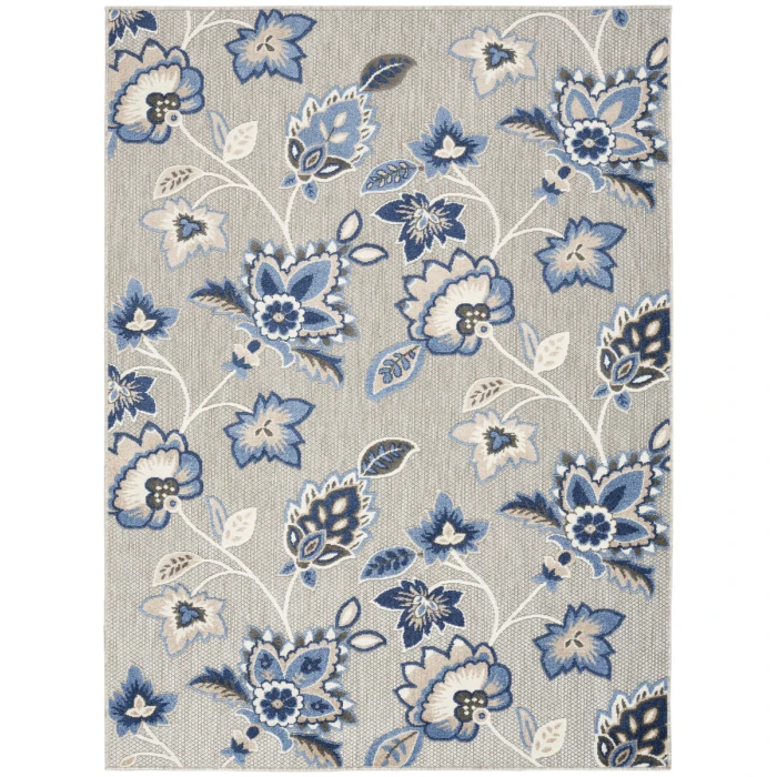 Nourison Aloha Area Rug ALH31 Blue Grey