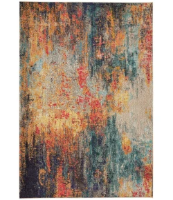 Nourison Home Celestial CES15 Multicolor 5 ft. 3 in. X 7 ft. 3 in. Area Rug
