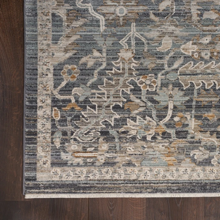 Nourison Lynx Navy Multicolor LNX02 9 ft. X 11 ft. Rect. Rug