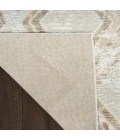Nourison Dekor Ivory Taupe DEK05 2 ft. X 4 ft. Rect. Rug