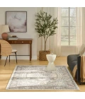 Nourison Quarry Ivory Grey Taupe QUA18 6 ft. X 9 ft. Rect. Rug