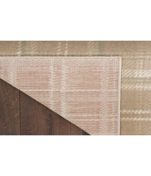 Nourison Grafix Taupe GRF03 3 ft. 9 in. X 5 ft. 9 in. Rectangle Rug