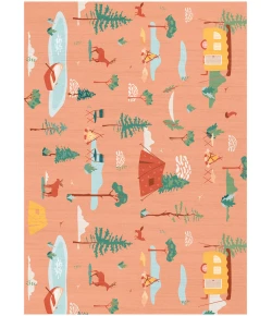 Nourison Home Imagination IMA21 Multicolor 3 ft. 5 in. X 5 ft. Area Rug