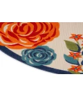 Nourison Aloha Multicolor ALH32 7’10” Round Rug
