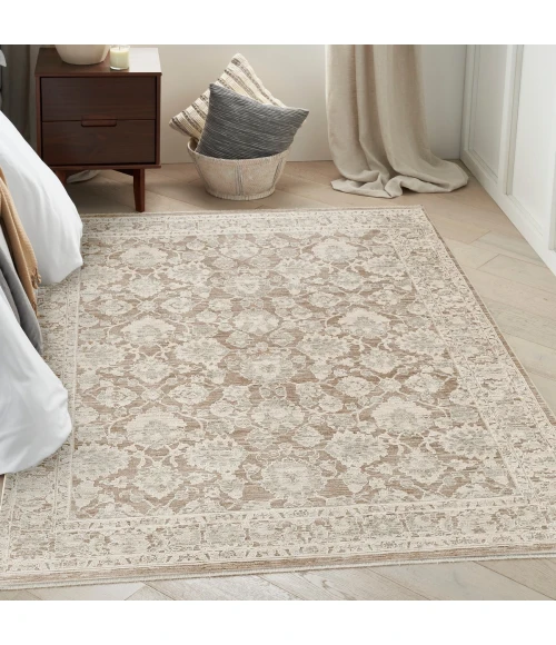 Nourison Shadows Ivory Mocha SHW03 5 ft. X 7 ft. Rect. Rug