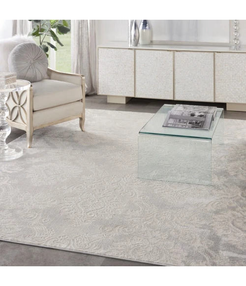 Nourison Elation Area Rug ETN03-Ivory Grey