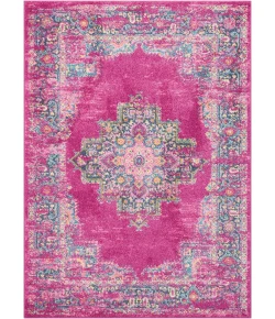 Nourison Home Passion PSN03 Fuchsia 6 ft. 7 in. X 9 ft. 6 in. Area Rug