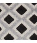 Nourison Aloha Area Rug ALH26 Black White 12' x 15'