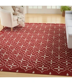 Nourison Home Nourison Essentials NRE04 Brick Ivory 8 ft. X 10 ft. Area Rug