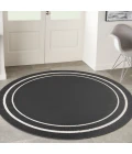 Nourison Nourison Essentials Area Rug NRE02 Black Ivory