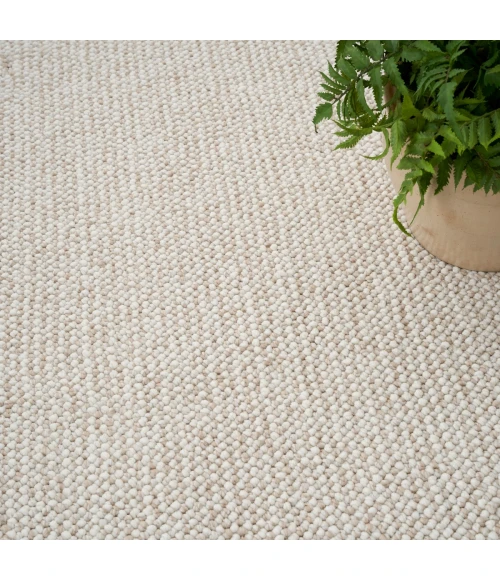 Nourison Natural Texture Ivory Beige NTX01 6 ft. X 9 ft. Rect. Rug