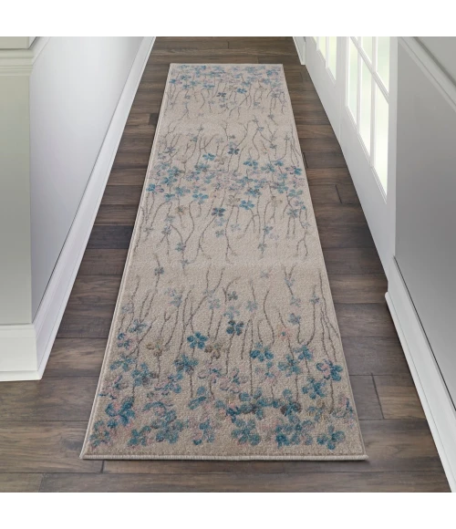 Nourison Tranquil Runner Area Rug TRA04-Ivory