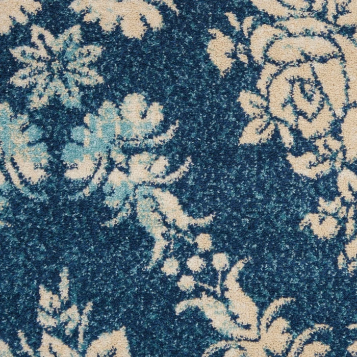 Nourison Tranquil Area Rug TRA09-Navy/Light Blue