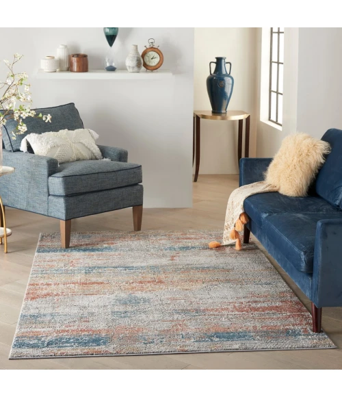 Nourison Rustic Textures Area Rug RUS11-Multicolor