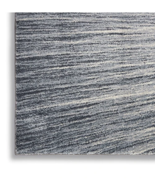 kathy ireland Home Moroccan Celebration Area Rug KI389-Blue/Grey
