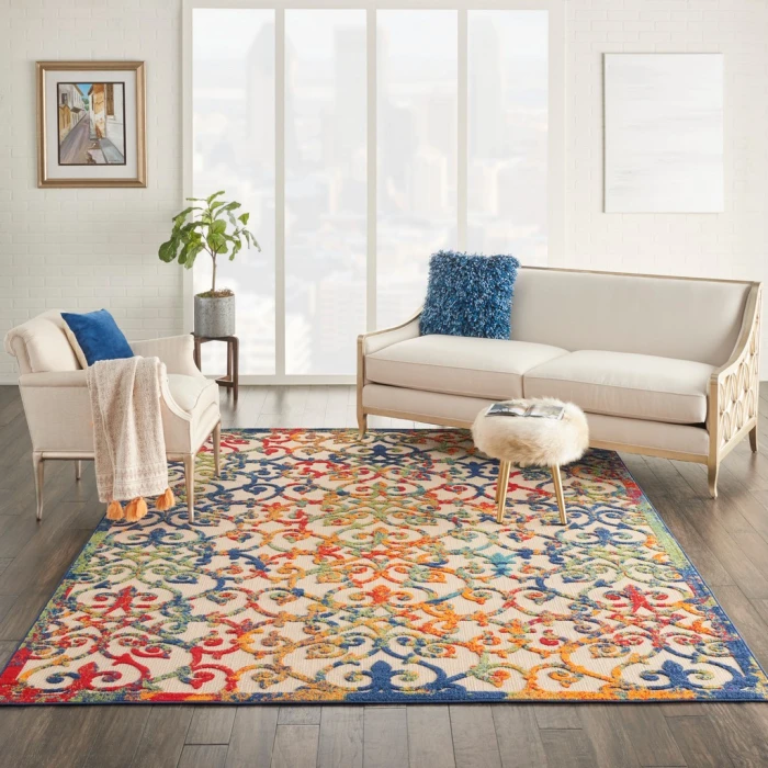 Nourison Aloha Area Rug ALH21-Multicolor