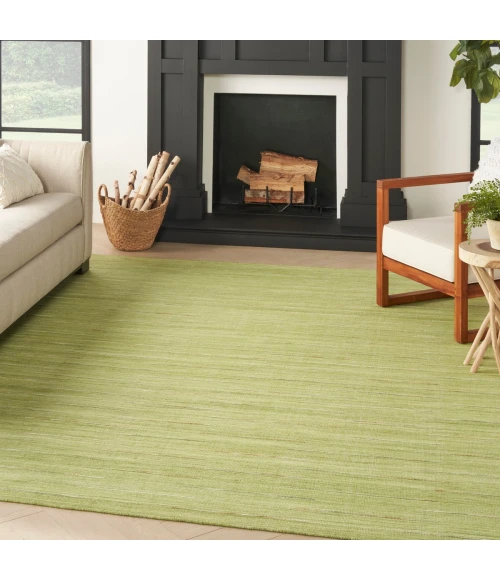 Nourison Interweave Green IWV01 10 ft. X 14 ft. Rect. Rug