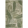 Nourison Home Garden Oasis GOA02 Ivory Green 8 ft. X 10 ft. Area Rug