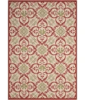 Nourison Caribbean Area Rug CRB02-Ivory/Rust