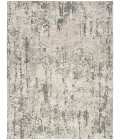 Nourison Quarry Ivory Blue Grey QUA01 8 ft. X 10 ft. Rect. Rug
