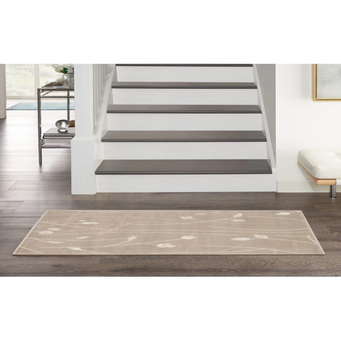 Nourison Grafix Beige GRF15 2 ft. X 4 ft. Rectangle Rug