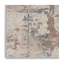 Nourison Rustic Textures Beige Grey RUS06 6 ft. X 9 ft. Rect. Rug