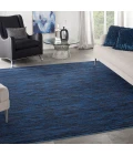 Nourison Essentials Midnight Blue Area Rug NRE01-Midnight Blue