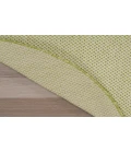 Nourison Courtyard Ivory Green COU01 8 ft. Round Rug