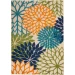 Nourison Home Aloha ALH05 Multicolor 5 ft. 3 in. X 7 ft. 5 in. Area Rug