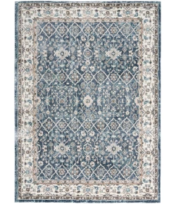 Nourison Home American Manor AMR01 Blue Ivory 3 ft. 11 in. X 5 ft. 11 in. Area Rug