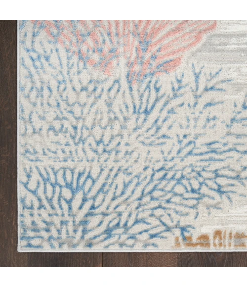 Nourison Seaside Multicolor SDS04 5 ft. X 7 ft. Rect. Rug