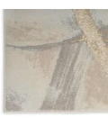 Nourison Splash Beige Grey BSK01 2ft. x 6ft. Rect. Rug