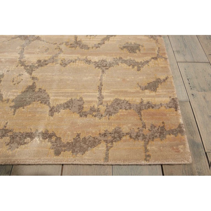 Nourison Home Silken Allure Beige SLK10 8ft.6in. x 11ft.6in. Rect. Rug