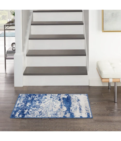 Nourison Whimsicle Area Rug WHS06-Ivory Navy