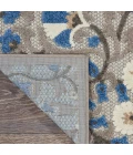 Nourison Aloha Area Rug ALH20 Grey/Multi 5'3" x 7'5"