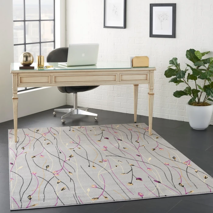 Nourison Grafix Area Rug GRF15-Grey