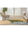 Nourison Aloha Green Multicolor ALH05 10 ft. X 14 ft. Rectangle Rug