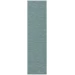 Nourison Home Washable Solutions WSL01 Aqua 2 ft. 2 in. X 8 ft. Area Rug