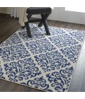 Nourison Grafix Area Rug GRF06-White/Blue