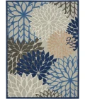 Nourison Aloha Area Rug ALH05-Blue/Multicolor