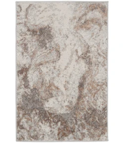 Nourison Home Elation ETN02 Ivory Grey 2 ft. X 3 ft. Area Rug