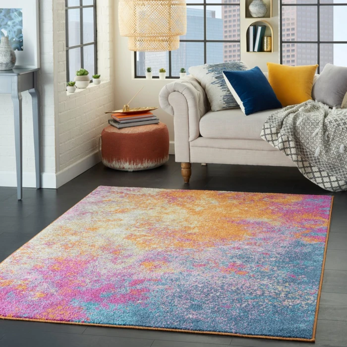 Nourison Passion Area Rug PSN10-Sunburst