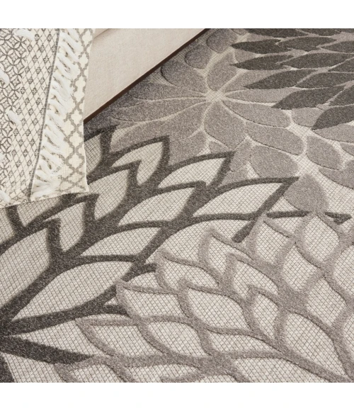 Nourison Aloha Area Rug ALH05-Silver Grey