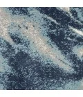 Kathy Ireland American Manor Area Rug AMR03 Blue/Ivory 2'2" x 7'6"