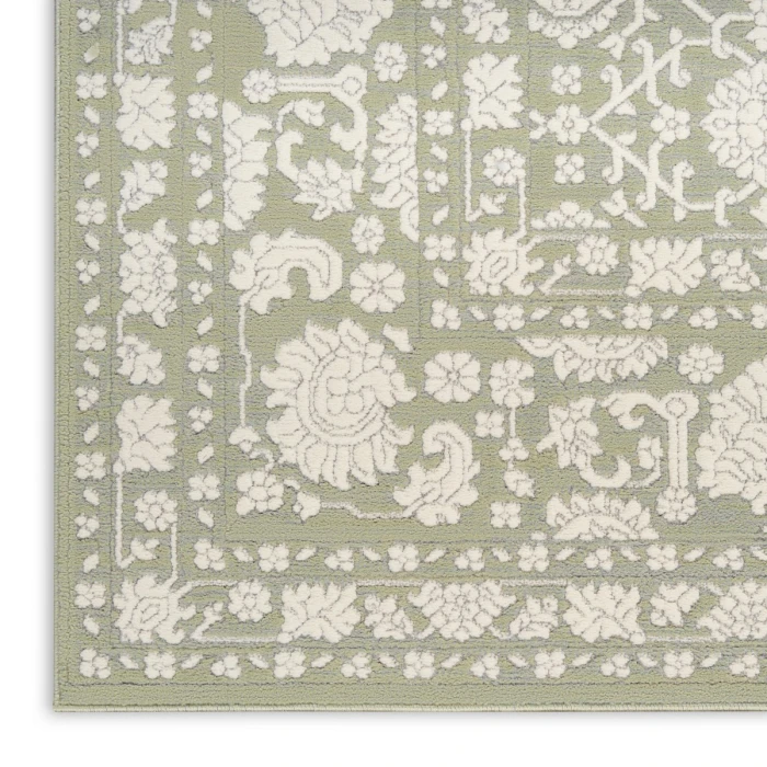 Nourison Grace Sage GCE01 5 ft. 3 in. X 7 ft. 3 in. Rect. Rug